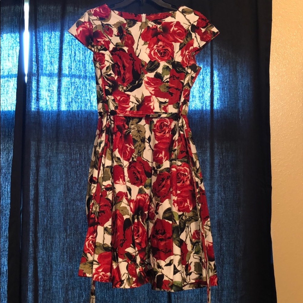 Rose Tea-Party Dress